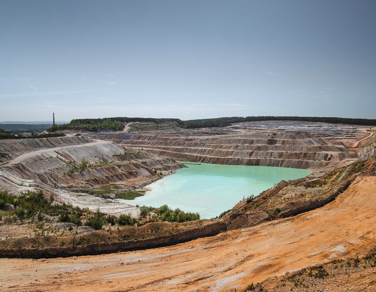 Kaolinový důl Kaznějov